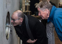 Blick hinter die Kulissen