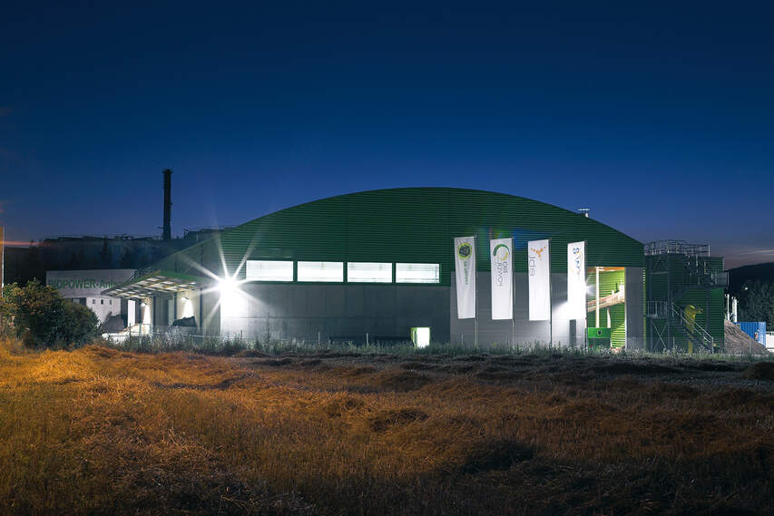 Biomassevergärungsanlage Pratteln